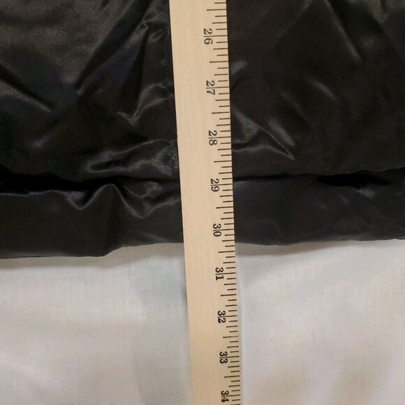 OROLAY Thickened Duck Down Jacket Womens Small Black Puffer Coat w/ Hood $140 - Picture 9 of 9